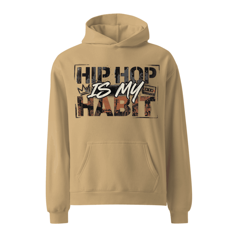 Hip Hop Habit Hoodie - Urban Relax Fit